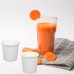 Rnbwsed White Coffee Paper Cups | 100 Pcs Disposable Cups for Hot Drinks, Tea, and Coffee on the Go
